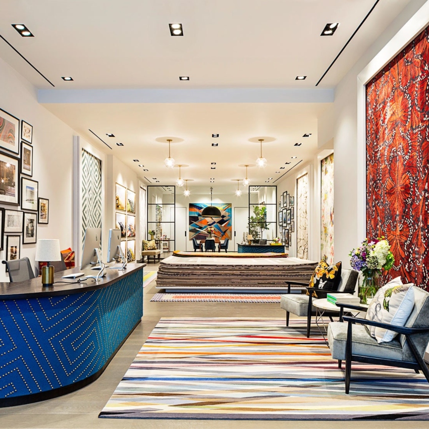 the best design showrooms in new york city the rug company