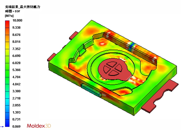 The T3C tact switch is one of the products with the highest output in DiptronicsÂ Manufacturing Inc. The main purpose of electronic switches is to turn on the circuit. This kind of product is easy to have air trap, weld line and lack of material in the manufacturing process, resulting in poor conduction of the product.  The team used Moldex3D to find out the solutions to balance the flow behavior of products, shorten the molding cycle, and improve appearance defects. Applying Moldex3D can effectively improve the product yield and reduce costs at the same time.