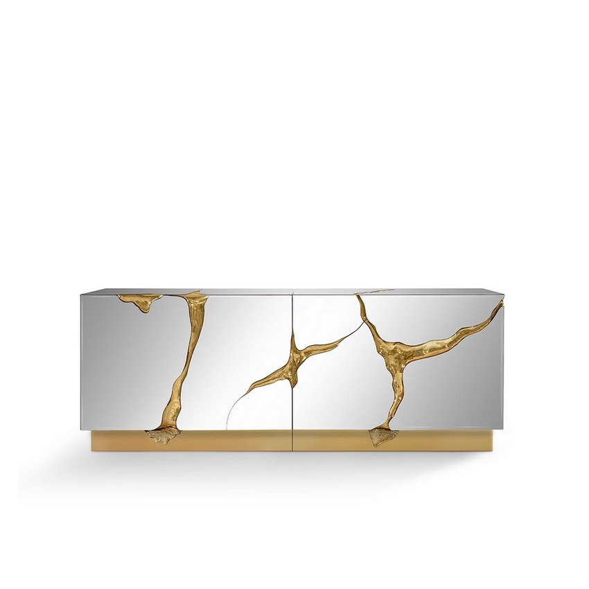 Exclusive Design: Luxury Sideboards With Unique Golden Details