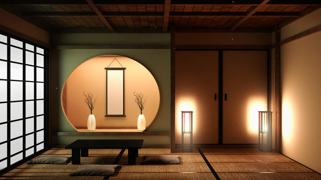 An Asian-Inspired Room