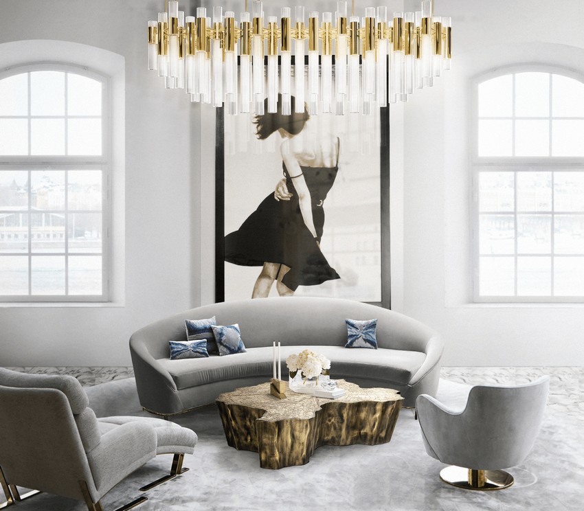 Luxury Center Tables: Unique Designs For Bold Living Rooms In 2021