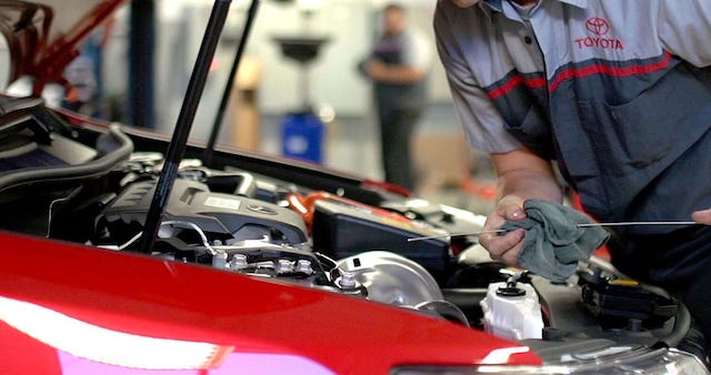 Toyota synthetic oil