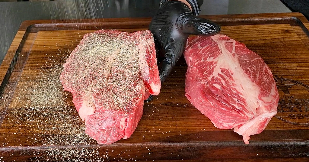 Season the Chuck Roast