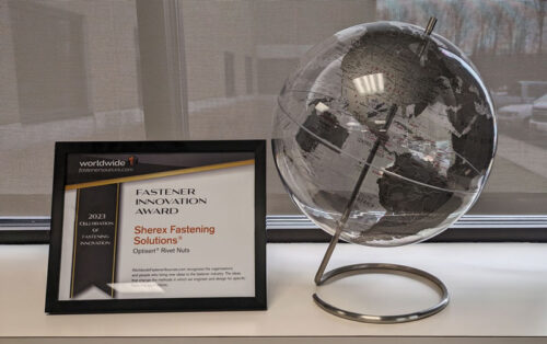 The Certificate of Recognition and Crystal Marquise Globe