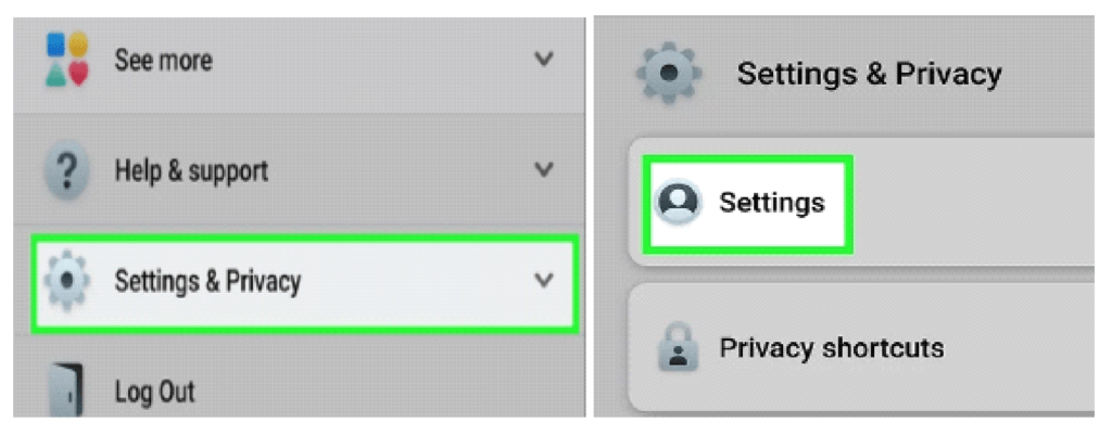 settings & Privacy