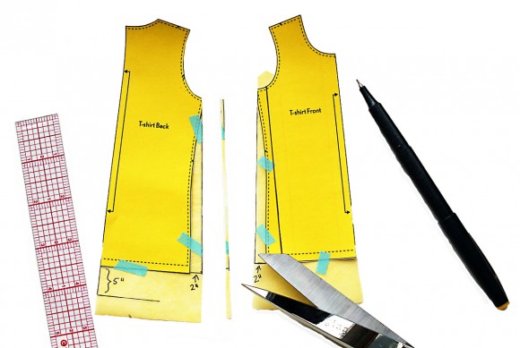 High Low T-Shirt Tutorial