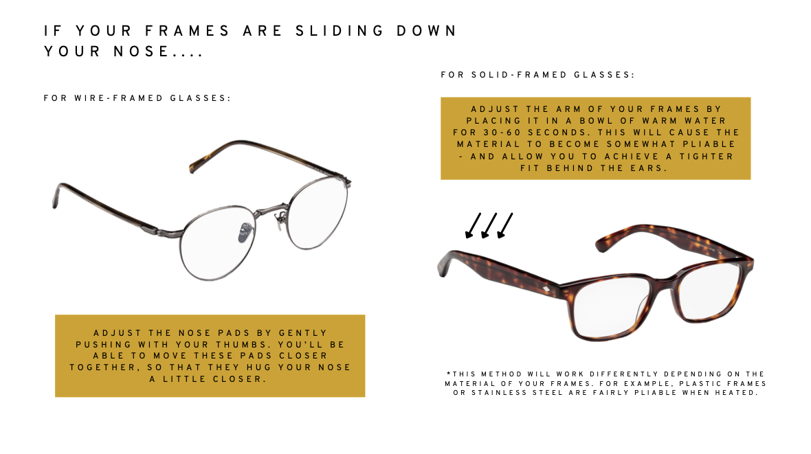 Adjust Your Glasses