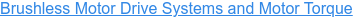 Brushless Motor Drive Systems and Motor Torque