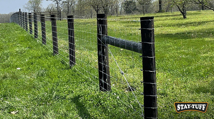 An H-Brace Keeps Your Fence from Sagging