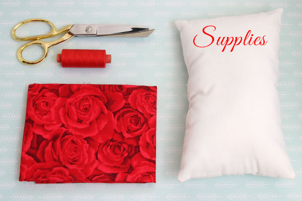 Supplies to Make a Doll Pillowcase