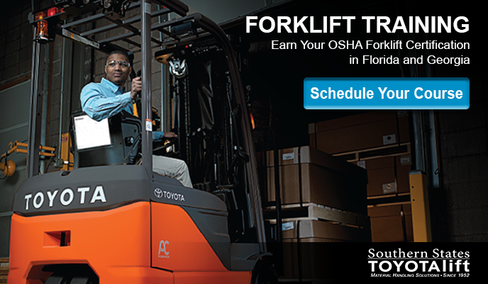 Forklift Operator Training - Schedule Your Course