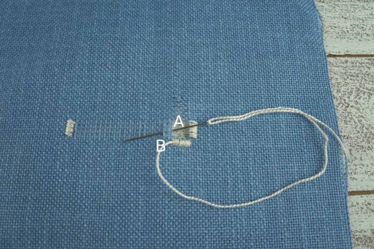 Hemstitching tutorial
