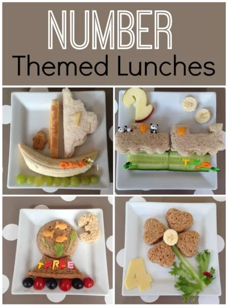 Number themed lunches