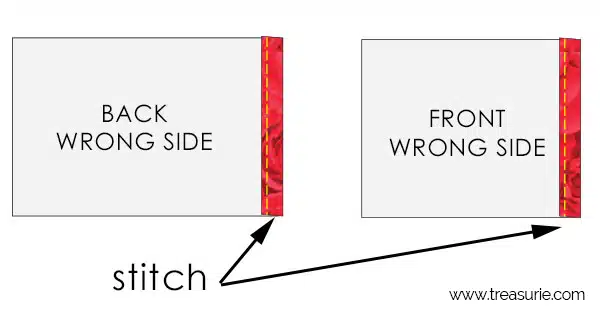 Sew the ends