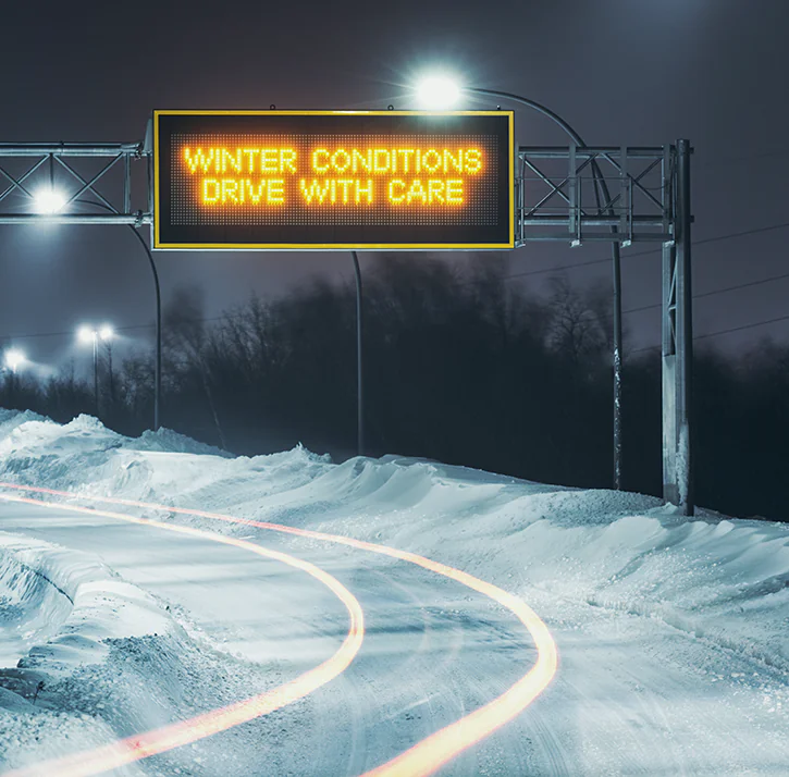 Concept of the LED Matrix Project for Freeway Monitoring