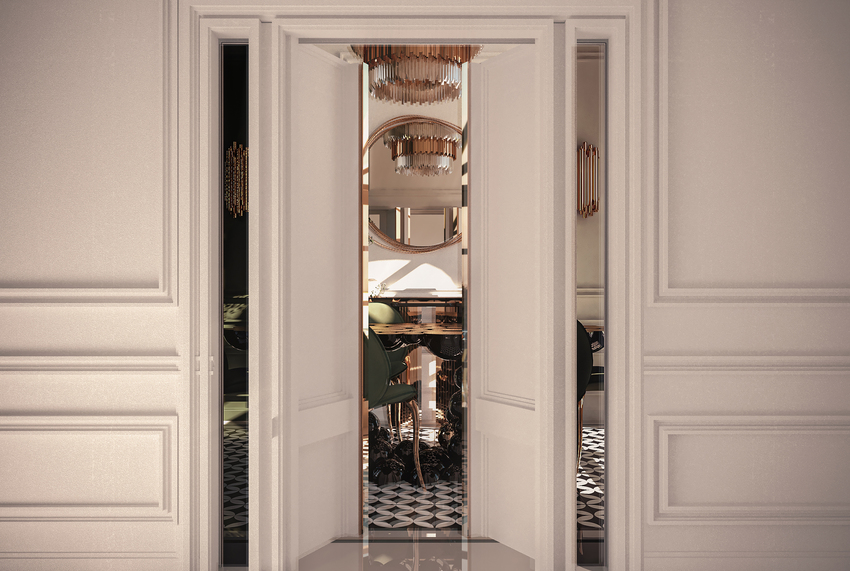 Opulent Dining Room In Partnership With Auns Dallaq