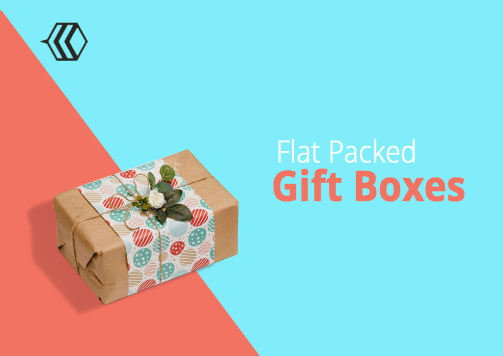 flat packed gift boxes uk