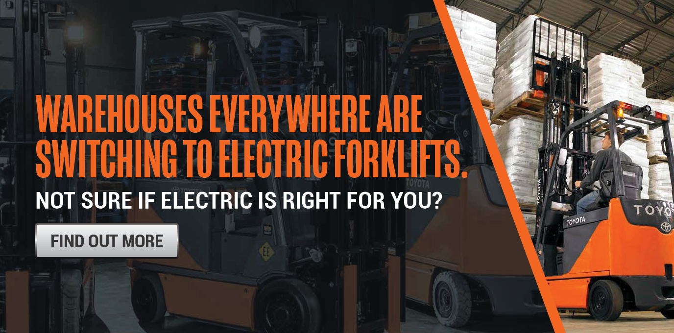 Electric Forklifts: Make Your Warehouse Quiet, Clean & Green