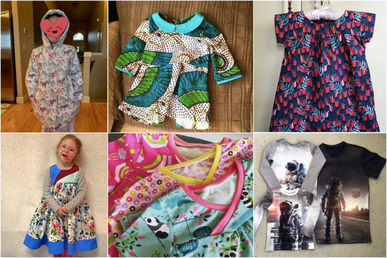 Adult garments made from Oliver + S patterns