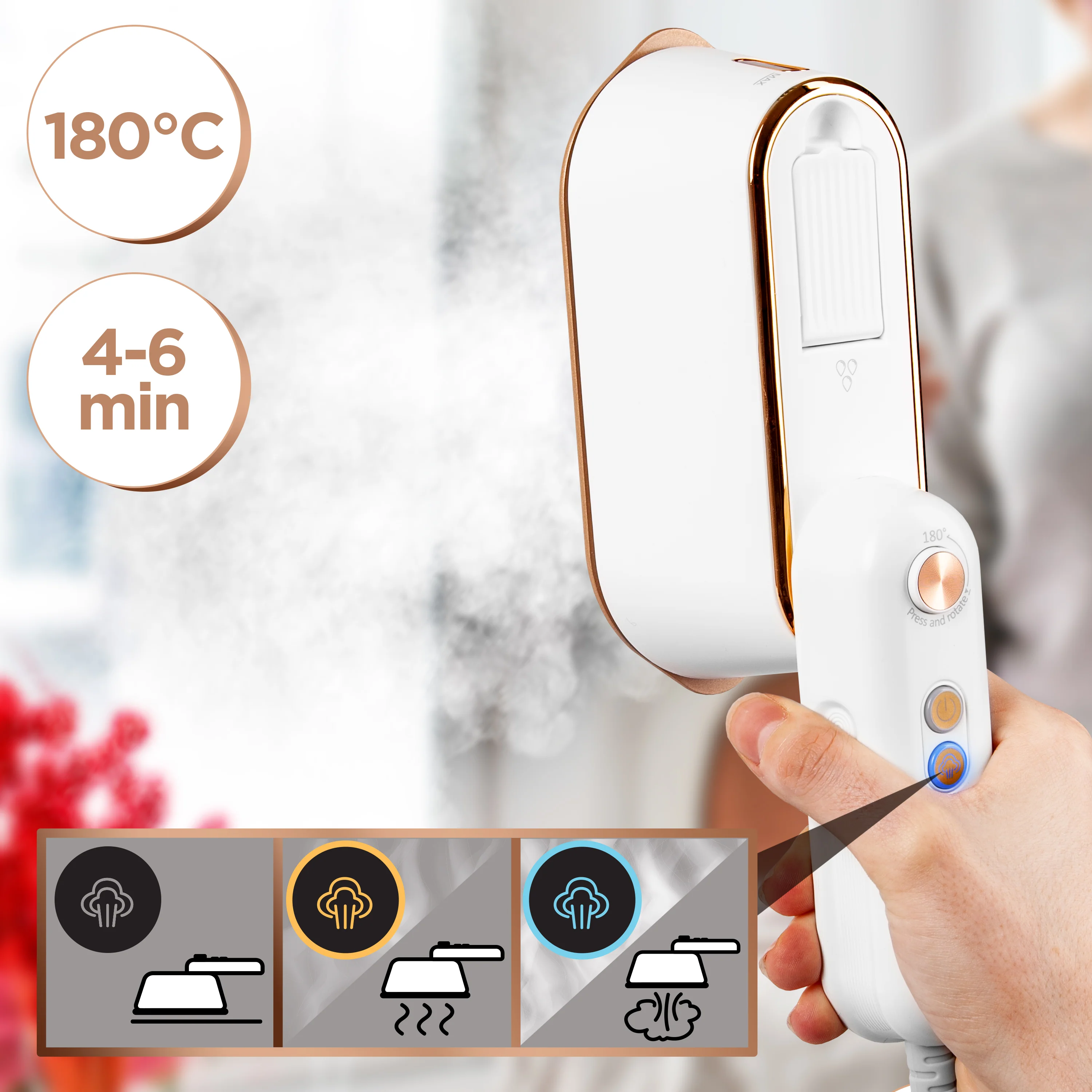 Steam iron  Steam irons  Steamer iron  Garment steamer  Steam generating iron  Travel iron  Travel irons  Garment steamers  Handheld garment steamers Travel garment steamer  Portable irons  Portable pressing iron  Traveling iron  Wrinkle remover  Small travelling iron  Travel steamer iron  Steam travel iron Vertical steamer  Compact travel iron 