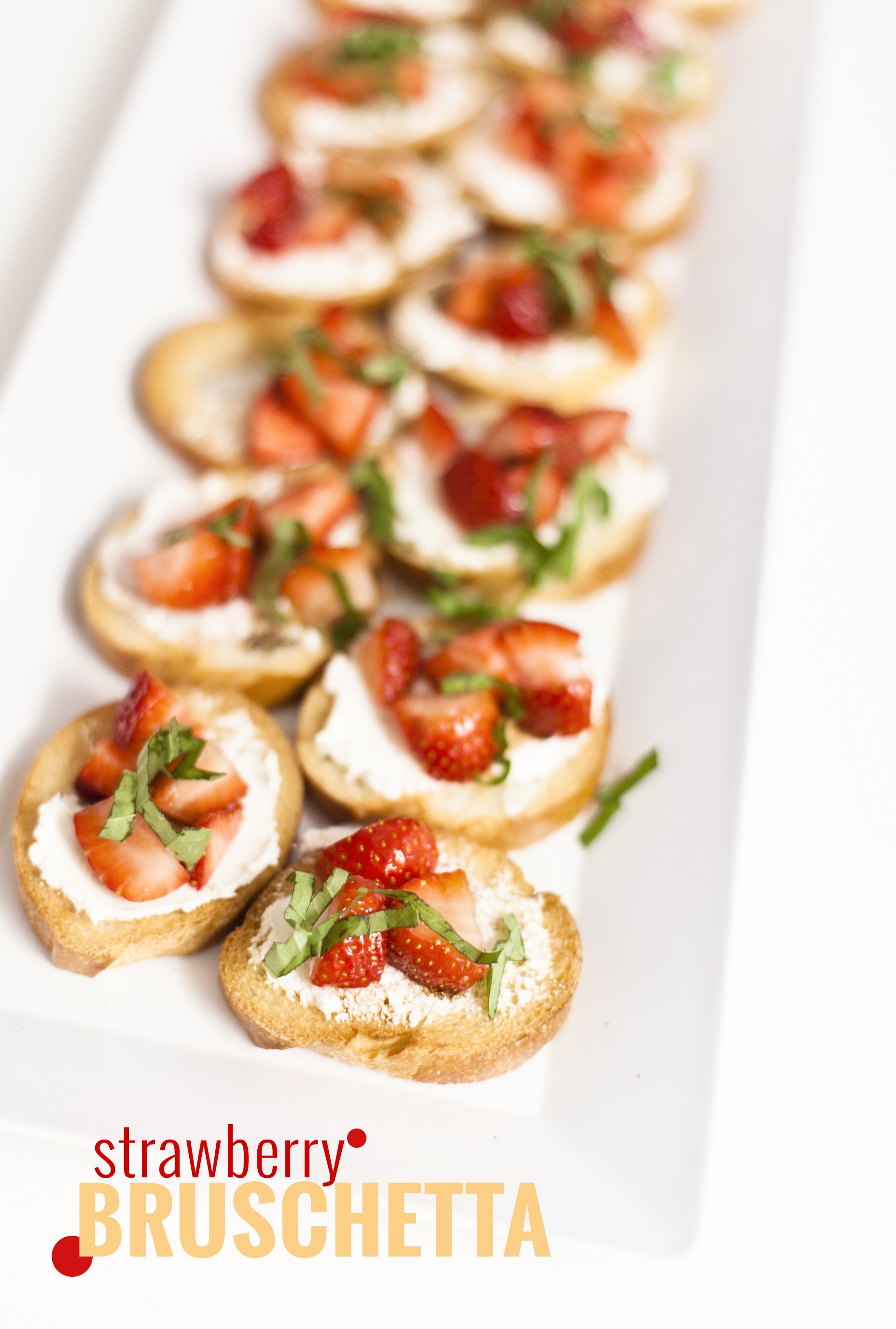 Strawberry Bruschetta by Fresh Mommy Blog