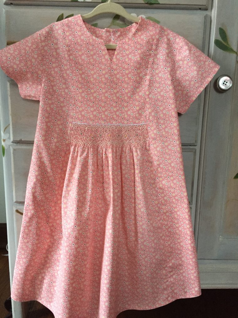 Oliver + S Hide-and-Seek Dress with smocking