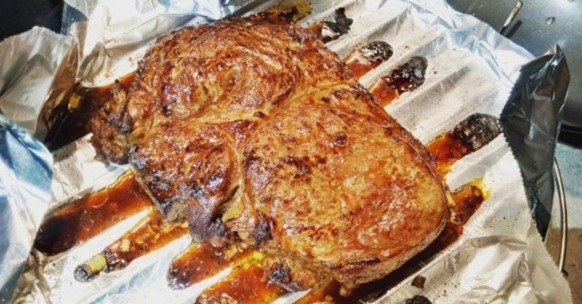 Smoked Ribeye Steak