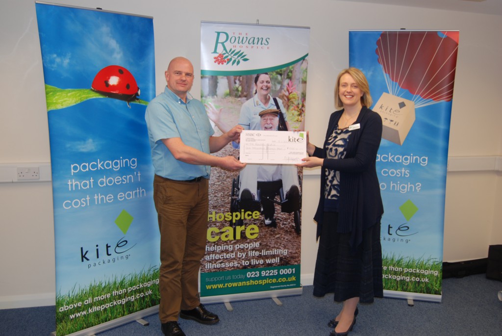 Kite Packaging South Coast and Rowans Hospice