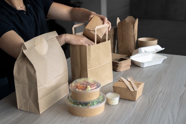 Takeaway packaging