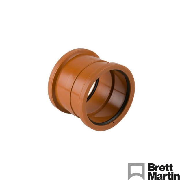 product image of 110mm underground double socket pipe coupler
