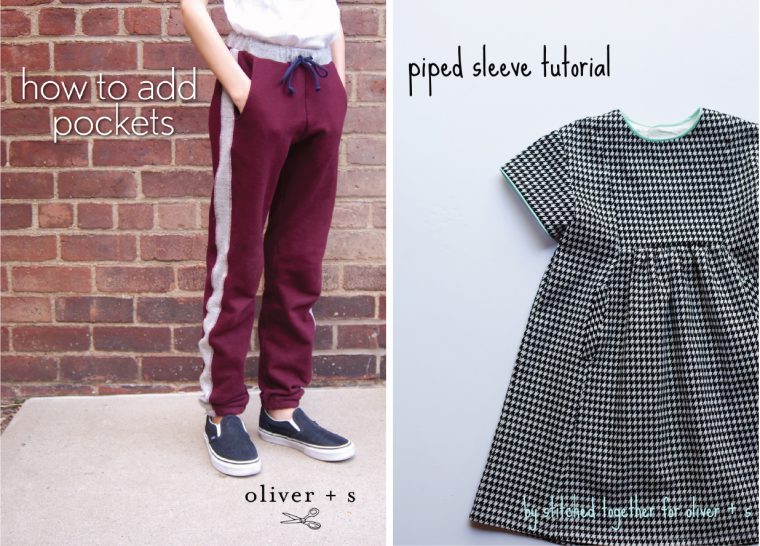 Oliver + S winter sewing tutorials