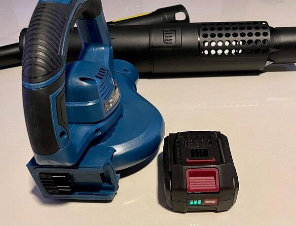 replace leaf blower battery