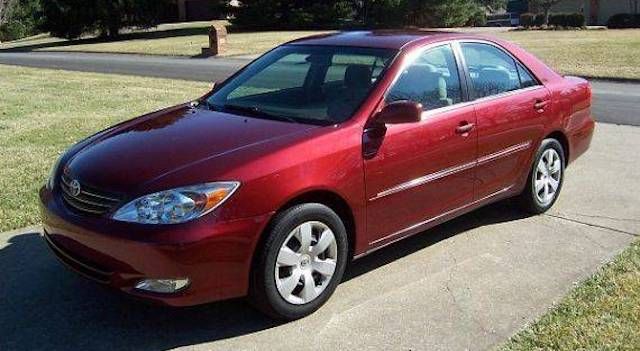 Toyota Camry paint codes