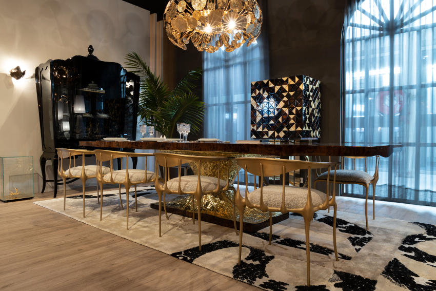 Ready To Ship Dining Tables For Luxury Dining Rooms