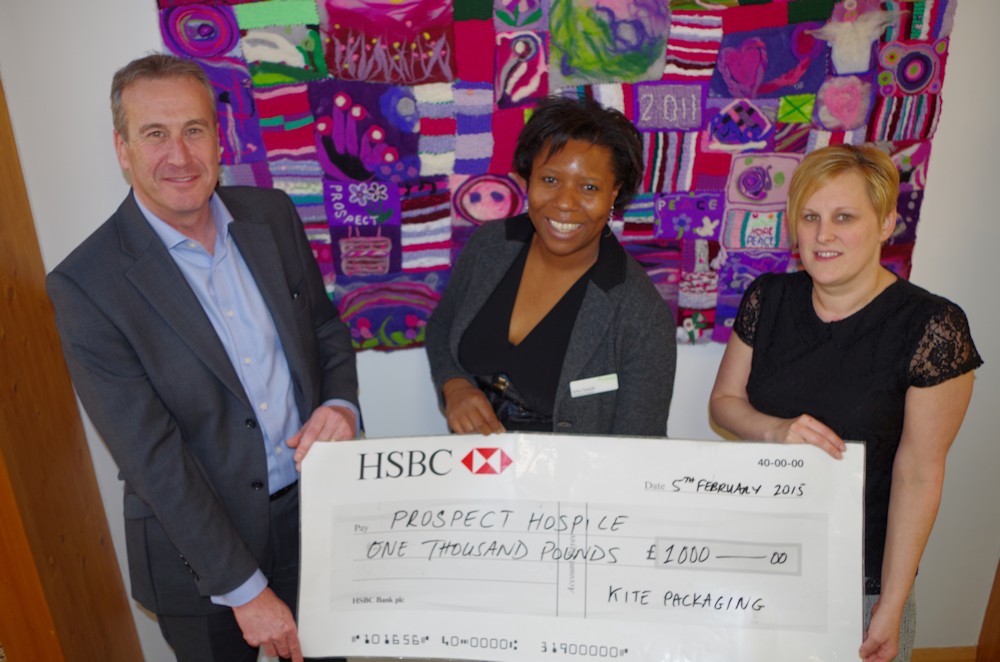 Kite Packaging Thames Valley and Prospect Hospice