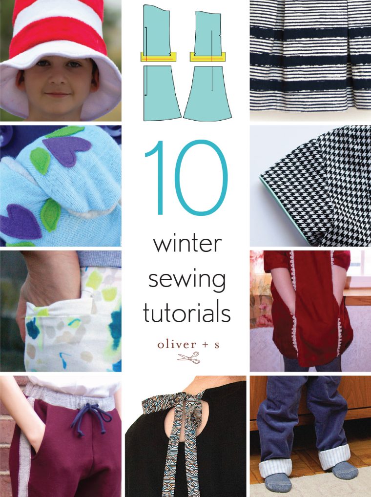 10 Oliver + S winter sewing tutorials
