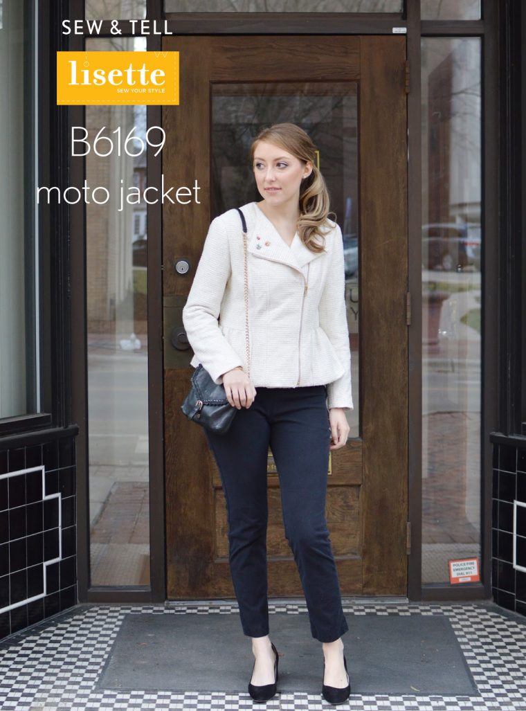 Lisette for Butterick B6169 moto jacket