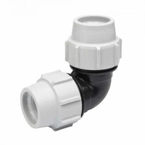 plasson mdpe compression 90 degree elbow