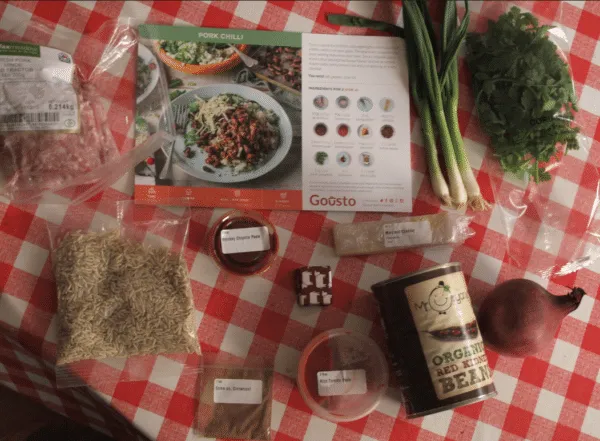 Gousto meals