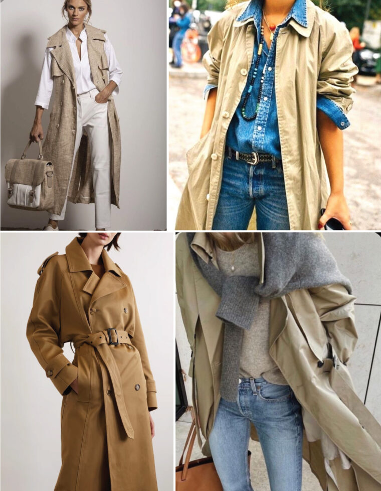 Summer-Inspired Trench Coat