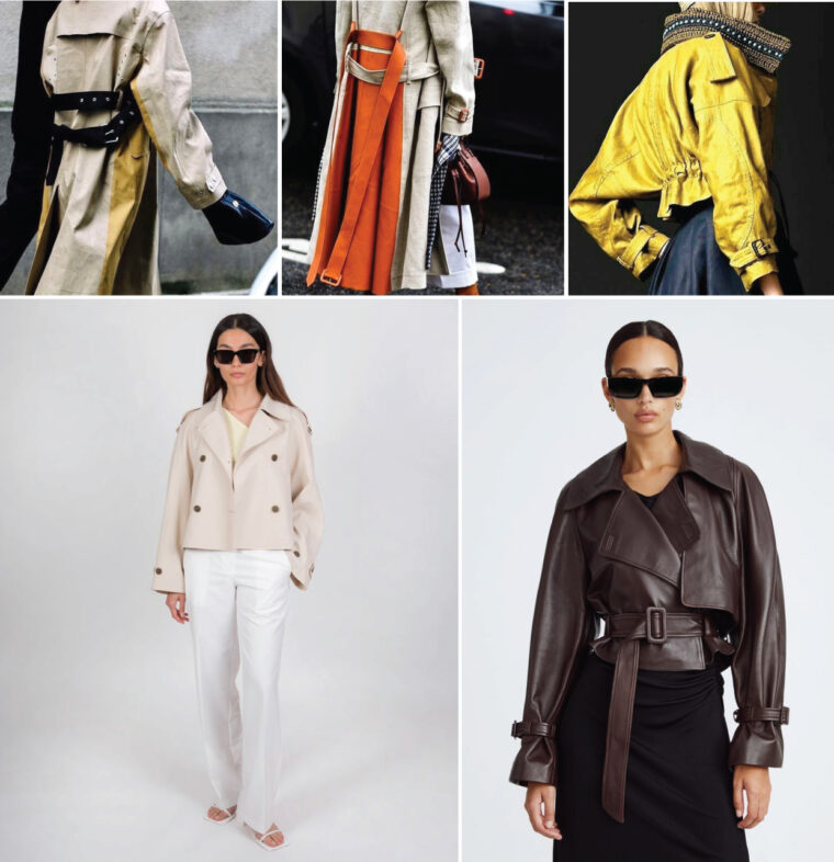 Prado Trench Coat fabric and styling inspiration