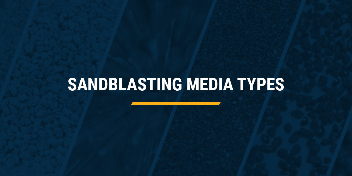 sandblasting media types
