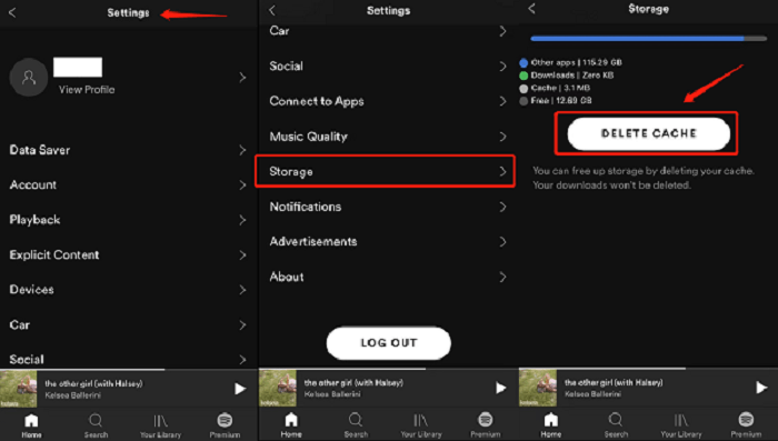 Clear Cache Files
