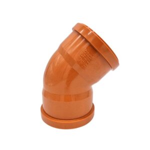 Product image of underground drainage double socket 45-degree bend