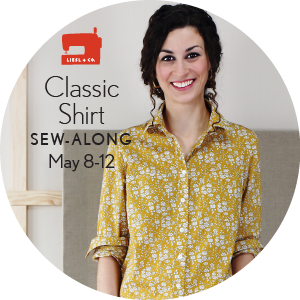 Liesl + Co. Classic Shirt Sew Along Badge