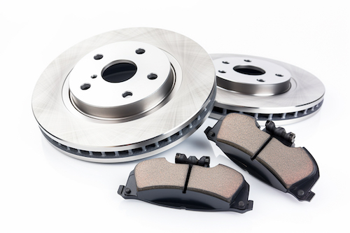 brake pads and brake discs