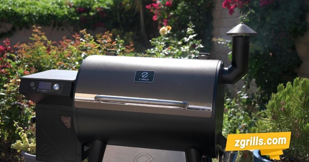 Heat up your ZGrills pellet smoker to 250℉