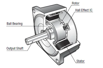 Brushless motor structure