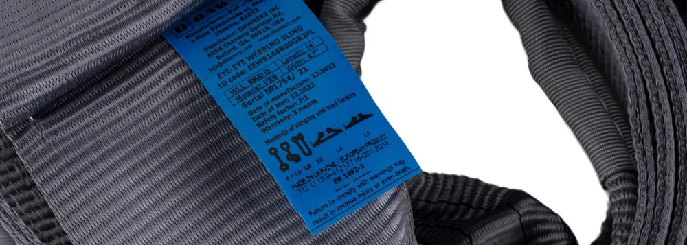 Sling ID tag - WLL and MBS
