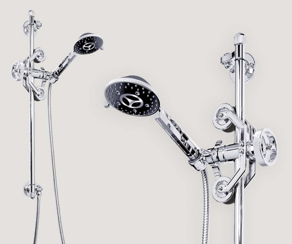 Slide Bar with Hand Shower